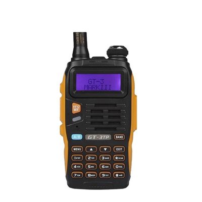 128 Speicherkanäle Wasserdichtes Walkie Talkie 5 Watt Zwei-Wege-Mobil-Doppelband-Radio