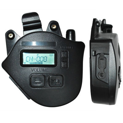 400-470 MHZ Lautsprecher Kanallampe Technologie Schwarzer Walkie Talkie mit 2-20km Sprechbereich