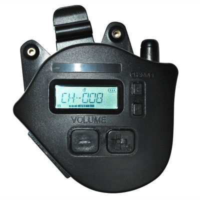 400-470 MHZ Lautsprecher Kanallampe Technologie Schwarzer Walkie Talkie mit 2-20km Sprechbereich