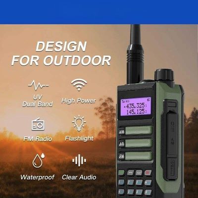 UV-16 Hochleistungswalkie-talkie-Wiederaufladegerät Langstreckenwasserdichtem Empfänger-Ham-Zwei-Wege-Radio