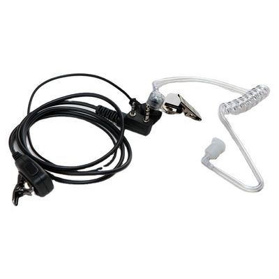 OEM-Logo PTT Air Akustikröhre Ohrhörer für Walkie Talkie Portable Radio Headset