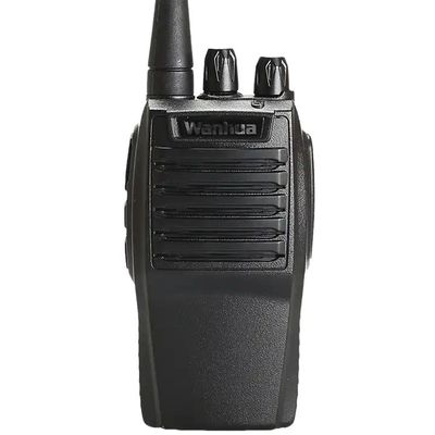 WH.HTD815 Restaurant Zwei-Wege-Radio-Satz mit Langstreckenstrecke 3-5 km in Schwarz
