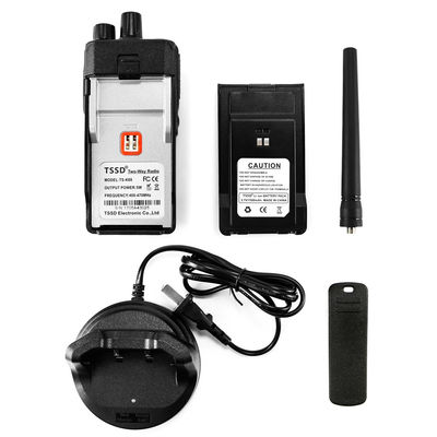 128*60*33mm Walkie Talkie UHF Zweiweg-Funksender für den Frequenzbereich 400-470MHz