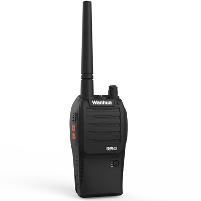 Wanhua S6 Schwarz 4G POC Walkie Talkie mit 3,7 V Li-ion-Batterie und UHF/VHF Dual Band