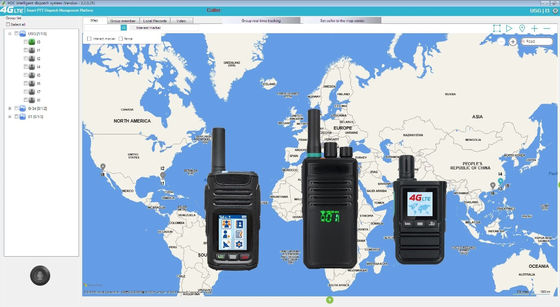 Handheld Walkie-Talkie für die Immobilienverwaltung Staub- und Wasserdicht 20,5*16,5*6cm