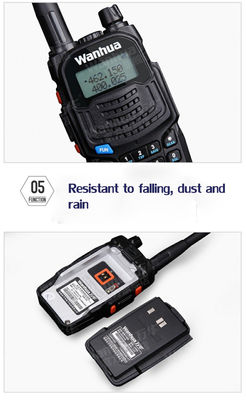 5W VHF UHF Dual-Band-Ham-Radio-Empfänger für Hot Portable Radio Zwei-Wege Walkie Talkie