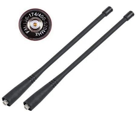 Superbat VHF UHF Antenne Klappbare CS Taktische Dual Band Leichtgewicht 10g PC ABS Material