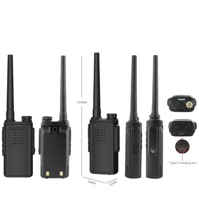 Handheld Terminal Style 5W Dual Band UHF Ham Walkie Talkie für die Kommunikation mit Intercoms