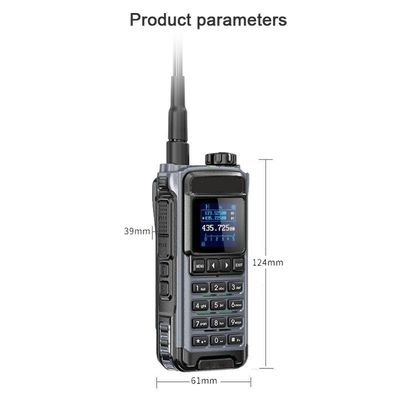 VHF 136-174 MHz Transceiver IC-U86 UHF 400-470MHz Zweiwege-Radio Walkie Talkie Schwarz