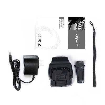 2023 6W UHF Handheld Walkie Talkie Zwei-Wege-Radiostation Transceiver-Kommunikator mit USB-Ladung