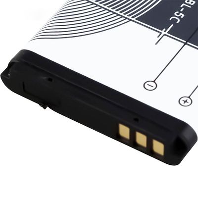 BL-5C Liion Mobiltelefonanlage Akkus für Nokia 6600 6230 3650 E50 N70 1100 6268 E70 3,7V 1020mAh