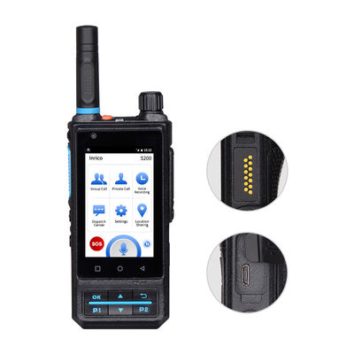 S200 4G LTE 3,1-Zoll-Smartphone mit ZELLO Real-PTT 4000mAh Walkie Talkie Mobiltelefon