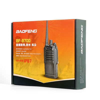 Baofeng BF-9700 S-51 IP67 Wasserdichtes Doppelband-Schinken-Zwei-Wege-Radio mit 128 Speicherkanälen