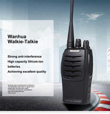 Wanhua WH27 Langstrecken-Walkie-Talkie-Zwei-Wege-Radio mit Temperaturbereich von -30 bis 60 °C