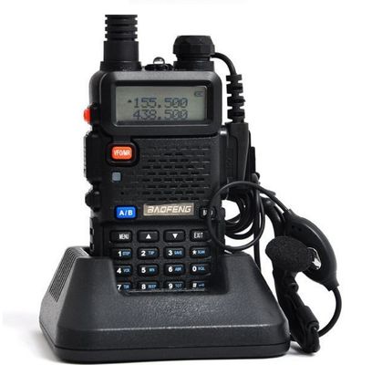 Drop Shipping 3-5km Portable Baofeng UV5R UV5R UV5R UV5R Handheld Walkie Talkie