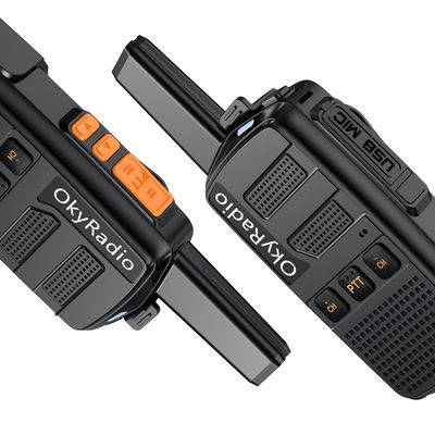 Wiederaufladbare Walkie-Talkie für Erwachsene Langstrecken-Heavy Duty-UHF-Funkgeräte Zweiwegfunkgeräte