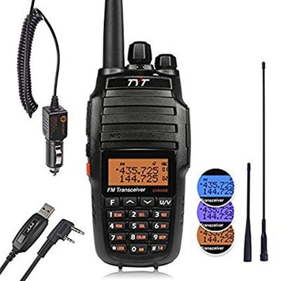 Außen FM-Funkempfänger TYT UV-8000D Dual-Band Handheld Walkie-Talkie mit Display