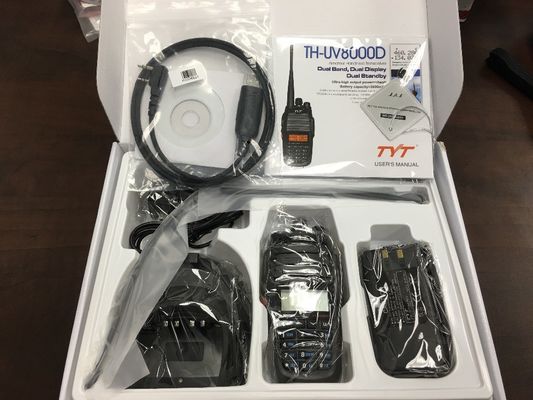 3600 mAh Batteriekapazität Dual-Band-Walkie-Talkie für Kommunikationsanforderungen im Freien