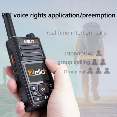 GPS WiFi POC Netzwerk Walkie Talkie 4G POC Zwei-Wege-Radio mit Fernkommunikation