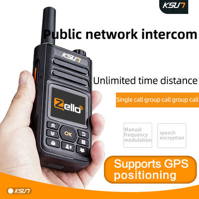 GPS WiFi POC Netzwerk Walkie Talkie 4G POC Zwei-Wege-Radio mit Fernkommunikation