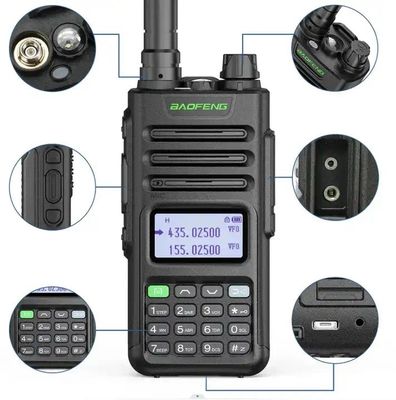 Baofeng UV-9R Pro T57 10W Handheld Walkie Talkie 3.7V Transceiver mit 2800mAh Batterie