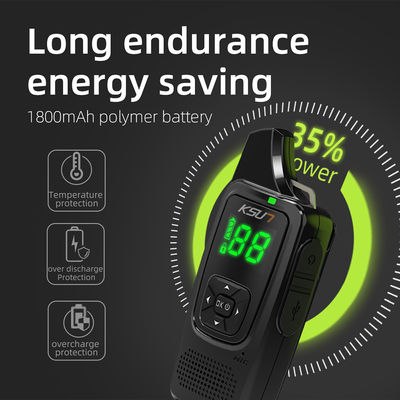 Handheld-Terminalstil Zwei-Wege-Radio KSUN V6 versteckte Anzeige UHF drahtlose tragbare PTT