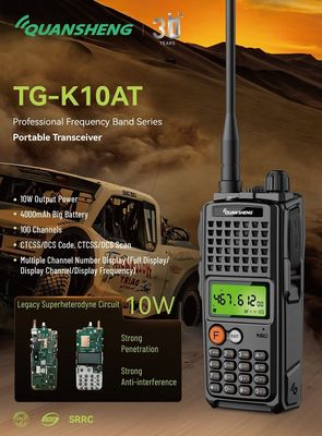 2024 Amateur Walkie Talkie 15W Hochleistung Langstrecken-Zwei-Wege-Radio mit 500km Reichweite