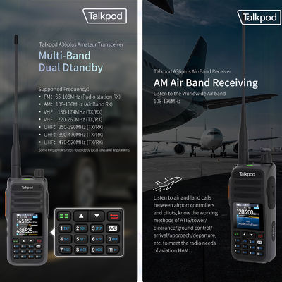Farbbildschirm Multi-Funktion A36plus Transceiver für Erwachsene