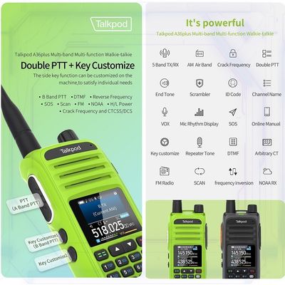 Farbbildschirm Multi-Funktion A36plus Transceiver für Erwachsene