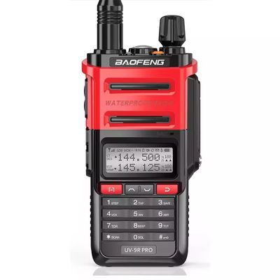 GMRS Walkie Talkie Typ Baofeng UV-9R PRO Wasserdicht IP68 Langstrecken-UHF/VHF-Ham-Radio