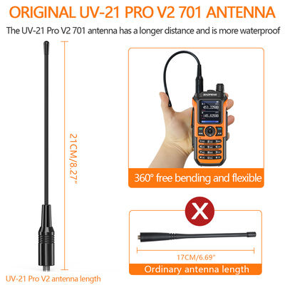Langstrecken-Baofeng UV-21 Pro Walkie Talkie mit 999 CHS Intercom und Dual-Band-Frequenz