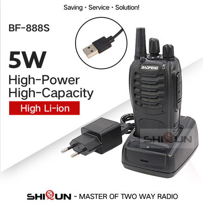 BF-888s Baofeng Walkie Talkie Dual Band Ham Radio BF888S UHF-Transceiver Zwei-Wege-Radio