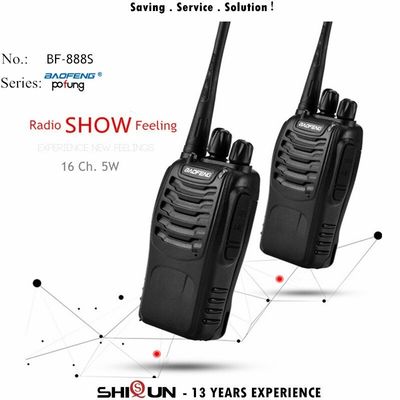BF-888s Baofeng Walkie Talkie Dual Band Ham Radio BF888S UHF-Transceiver Zwei-Wege-Radio
