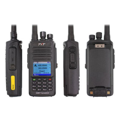 DMR Dual Band IP67 Wasserdichtes GPS Optional 100000 Kontakte 131mm*61mm*36mm Digitales Radio