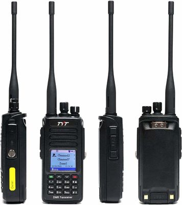 Häm Walkie Talkie Tyt MD-UV390 Dual Band VHF UHF Dmr Radio Wasserdicht Staubdicht IP67 201g