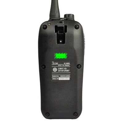 Marine IC-M25 Handheld Intercom Walkie Talkie 5W 128 / 16 Kanäle Wasserdicht Portable Schwarz im Jahr 2024