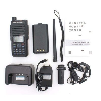 DMR VHF/UHF Baofeng DM-1801 Handheld Dual Band Walkie Talkie für digitale Signal-Intercom