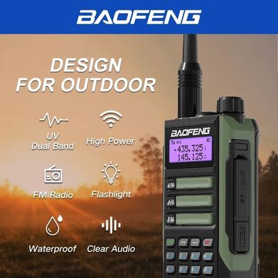 2024 BaoFeng UV-16 PRO High Power TYPE-C Walkie Talkie mit schwarzer Farbe und 5W Ausgang