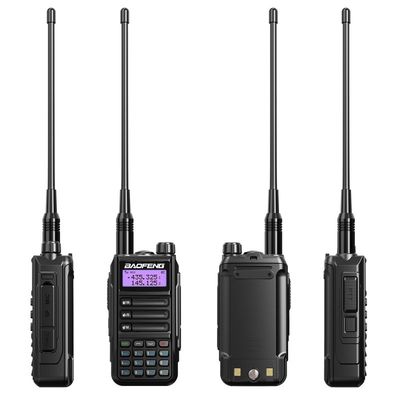 2024 BaoFeng UV-16 PRO High Power TYPE-C Walkie Talkie mit schwarzer Farbe und 5W Ausgang