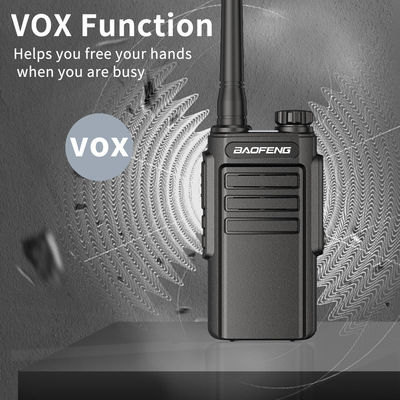 UHF 400-470MHz Handheld Walkie Talkie Typ-C Ladung Upgrade BF-888S Radio für den Außenbereich