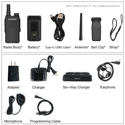 Baofeng W31E Talkie Walkie 5Watt Ausgangsleistung 4.2V Betriebsspannung für Profis