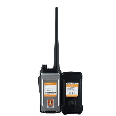 110x58x32mm Baofeng UV-13 Portable UHF VHF Dual Band Amateur Walkie Talkie in Schwarz