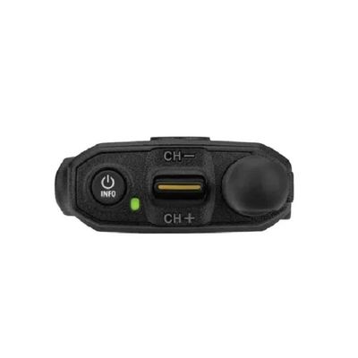 128 Speicherkanäle Schwarzer Walkie-Talkie mit hoher Signalstärke und starkem Signal