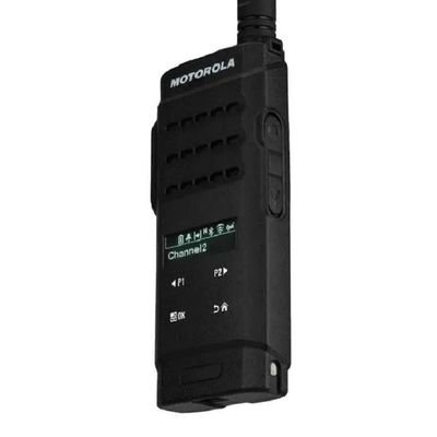 128 Speicherkanäle Schwarzer Walkie-Talkie mit hoher Signalstärke und starkem Signal