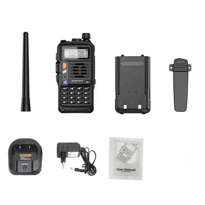 2200mAh Batteriekapazität UV-S9plus Handheld Walkie-Talkie für VHF UHF Frequenz im Jahr 2024