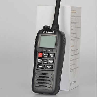 Neueste RS-37m IP67 Wasserdicht 5W VHF 2 Weg Langstrecken-Walkie Talkie Marine Radio