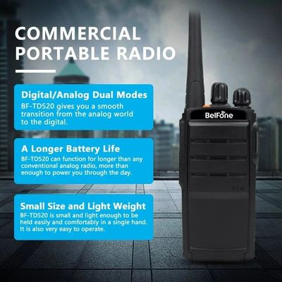 216g Straight Bf-TD520 DMR Radio Walkie-Talkie zu erschwinglichen Preisen mit 128 Speicherkanälen