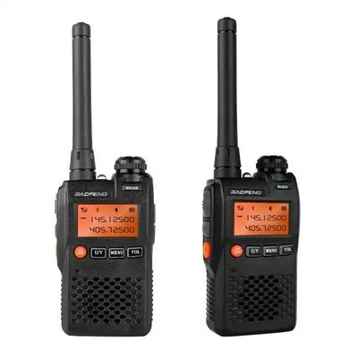 Handheld Terminal Style Baofeng UV3r Radio Walkie-Talkie mit VHF UHF Frequenztyp