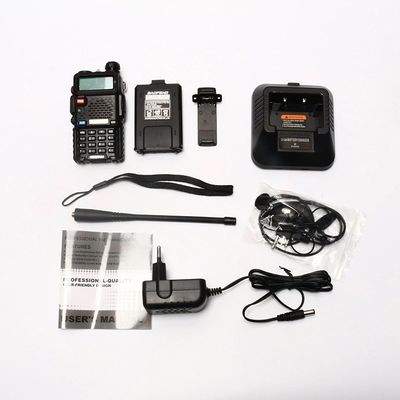 206g Baofeng UV5r Doppelfrequenz VHF UHF professionelles Walkie-Talkie für Sicherheitsteams