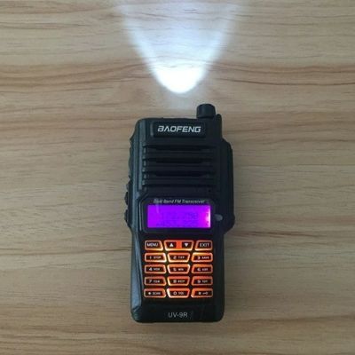 VHF-UHF-Ham-Walkie-Talkie-Schiffe Hochleistungsausgang Langstreckenfunkkommunikator UV-9r